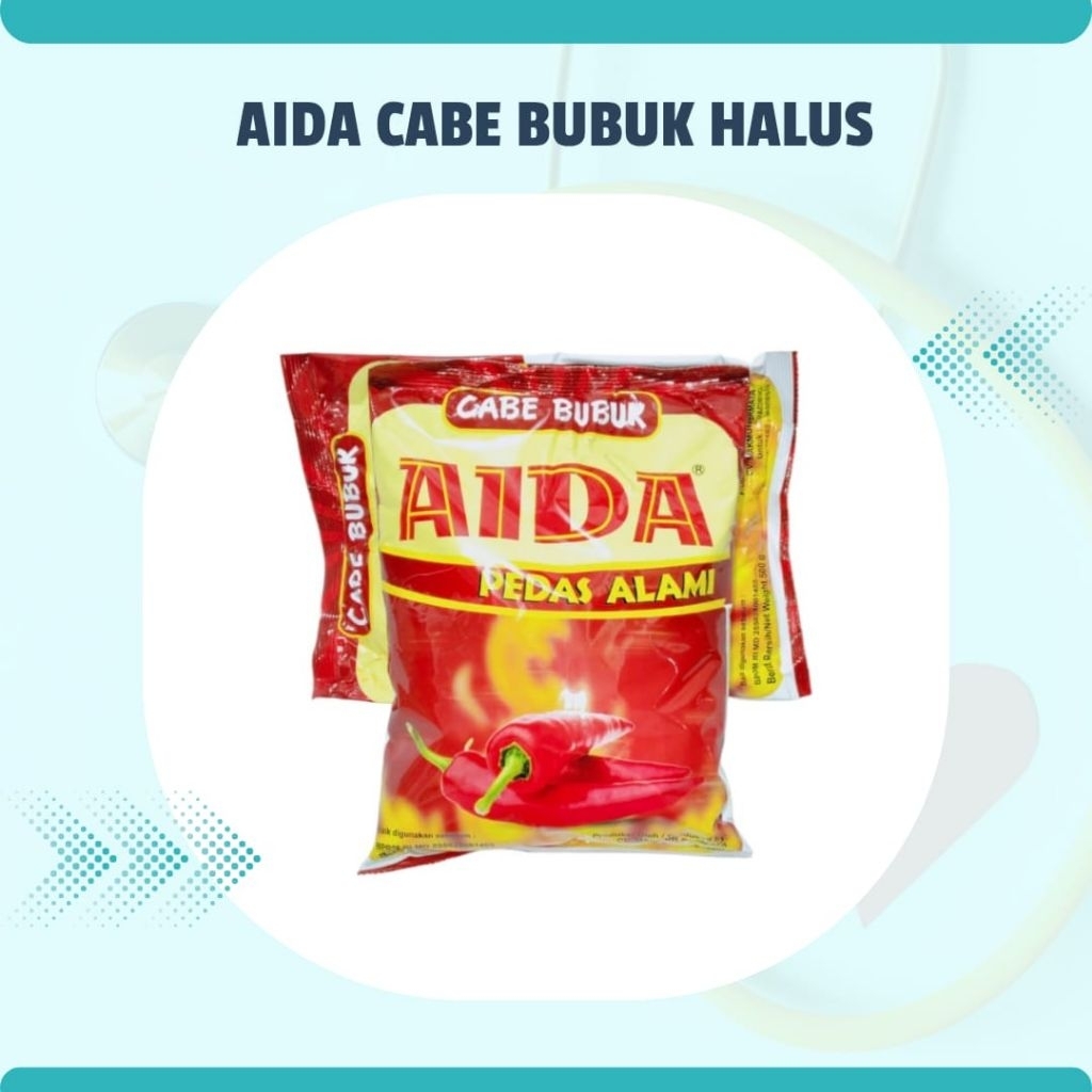 

Cabe Bubuk AIDA 500gr / Cabe Pedas / Cabe Giling