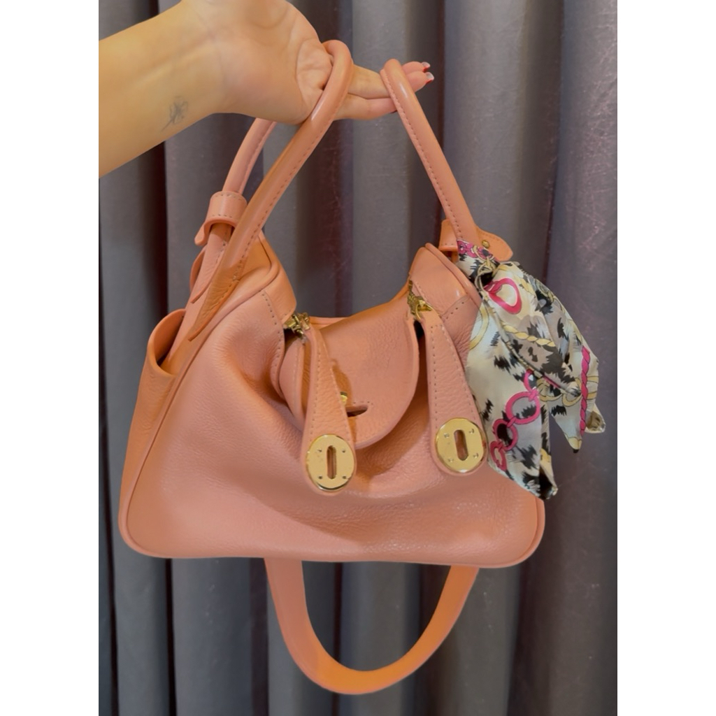 tas exotica pink free syal