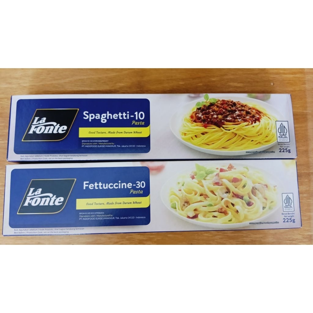 

la fonte spaghetti fettuccine