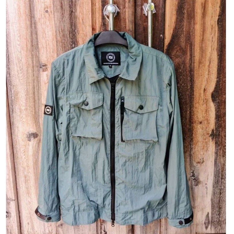 Overshirt Troublemaker Buckingham Sage