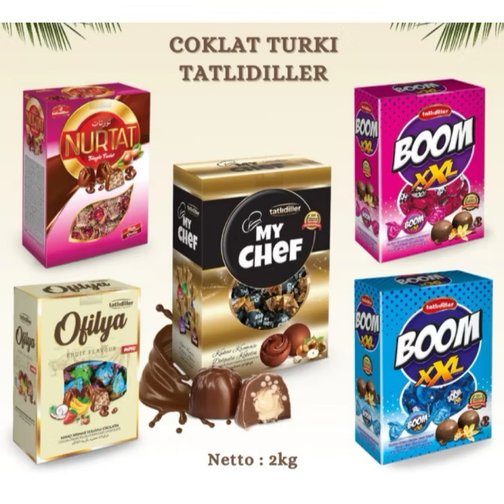 

Coklat Arab Mix 2kg Oleh Oleh Haji Umroh / Coklat Arab Campur