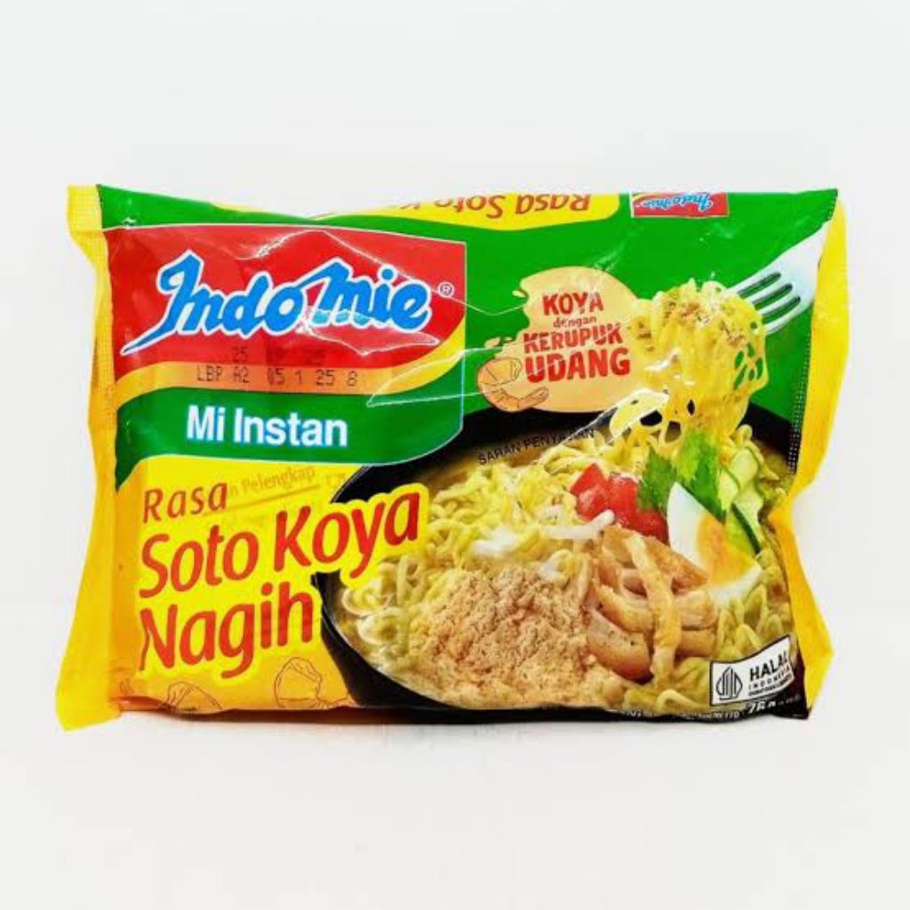 

Indomie Soto Koya Nagih || Mie Instan dengan Varian Rasa Soto Koya Nagih