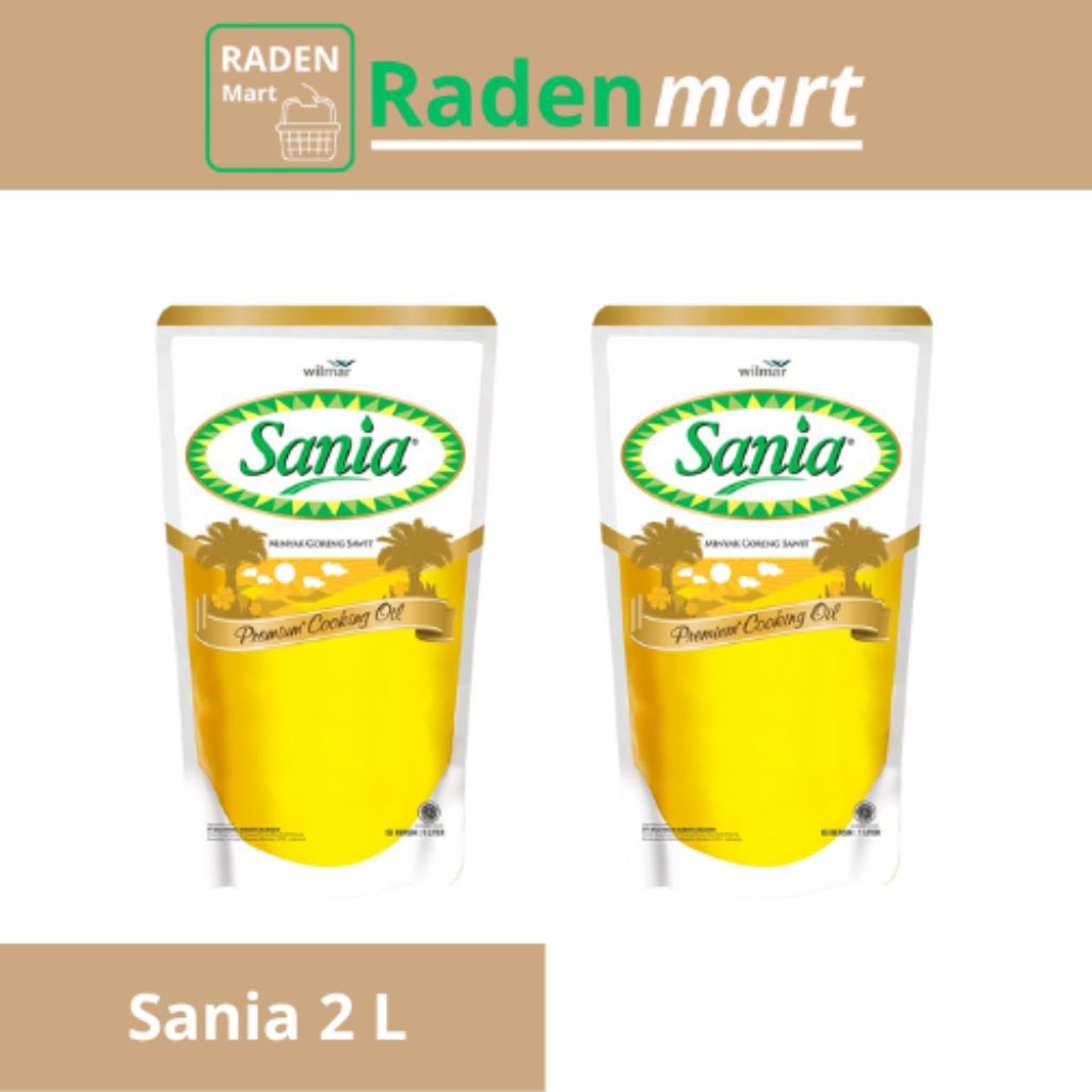 

Minyak goreng premium SANIA 2 Liter