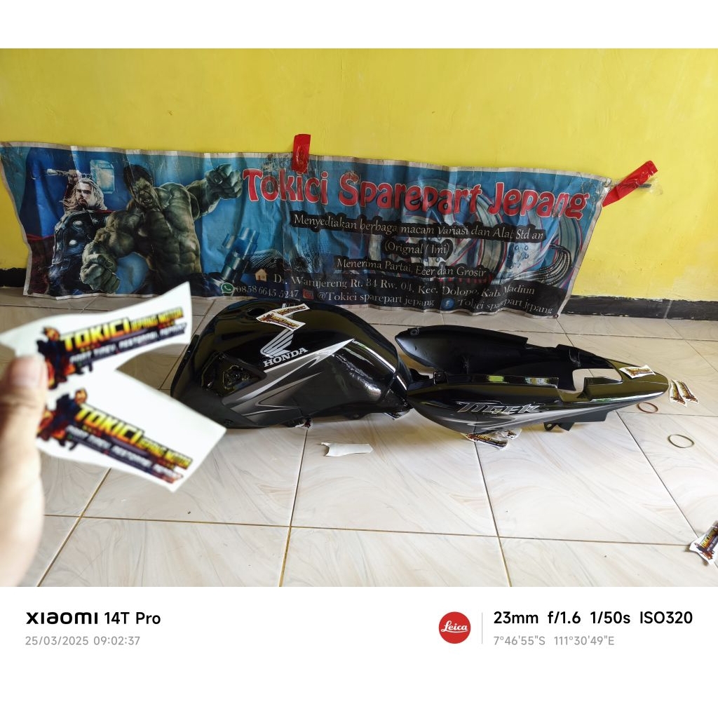 body set tiger revo violet 2013 atau body set tirev abu abu atau body set tiger revo hitam violet