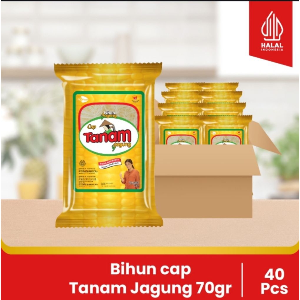 

bihun cap tanam jagung - 1karton - 10pcs - 70gr