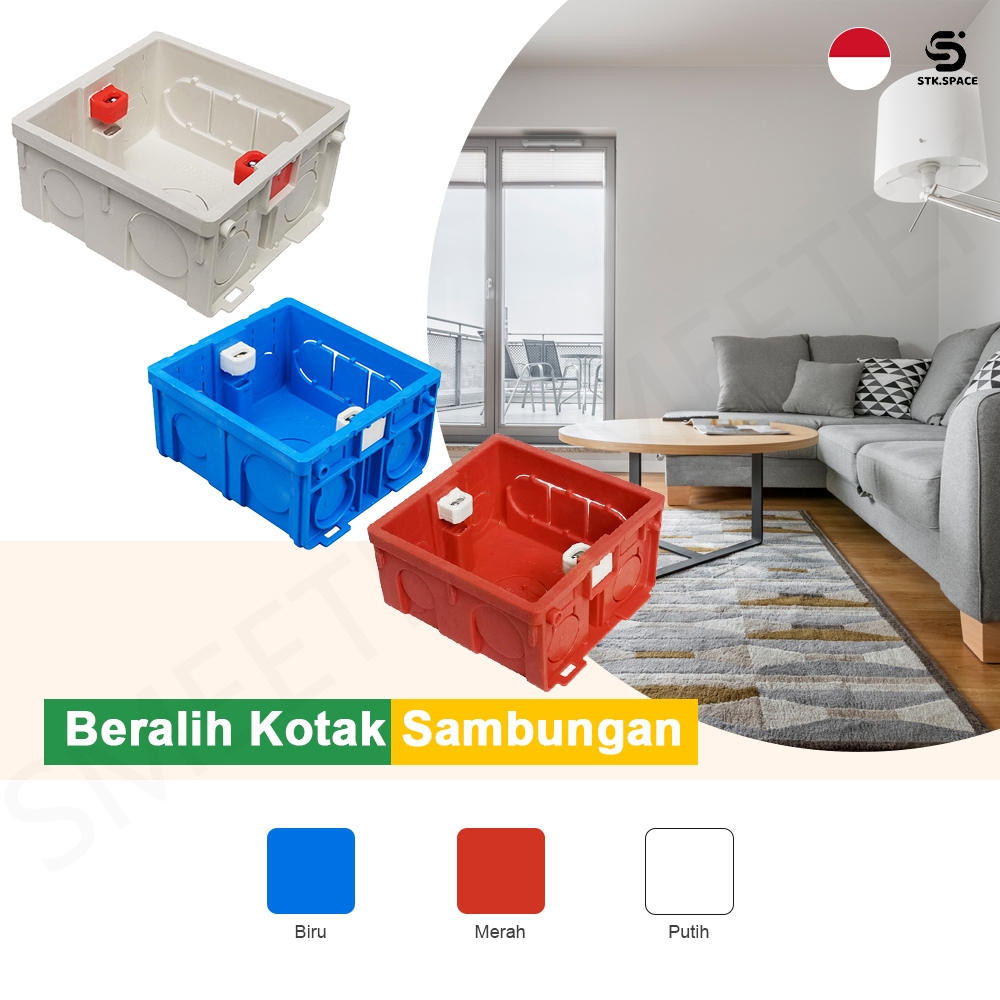 STK Inbow Dos Ib Dus Inbowdus Pemasangan Tersembunyi Inbowdos Box Rumah Saklar Stopkontak