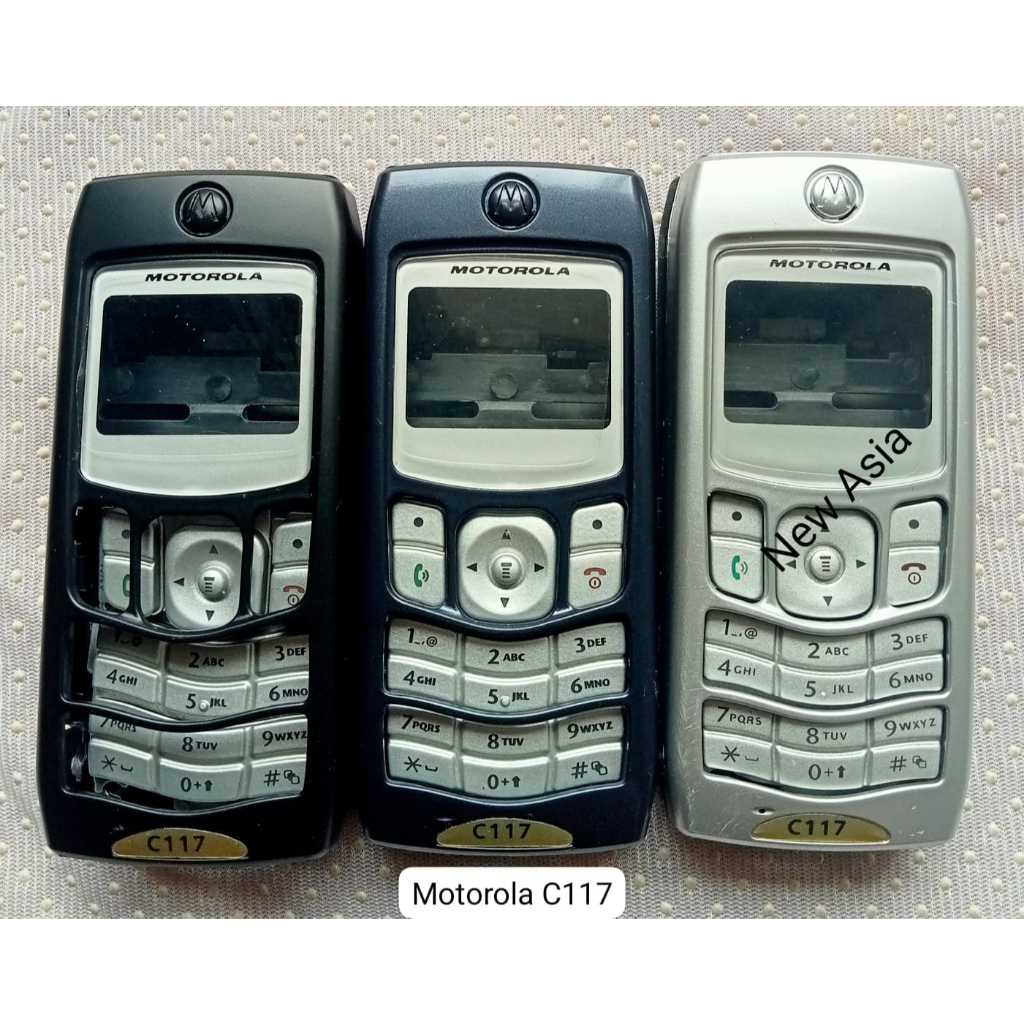 Motorola C117 Casing Keypad Housing Kesing Cover