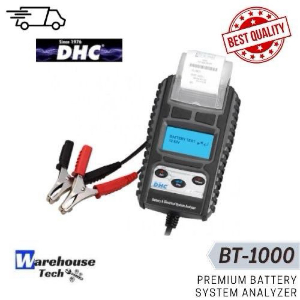 DHC BATTERY TESTER BT-1000 [Battery & Electrical System Analyzer]
