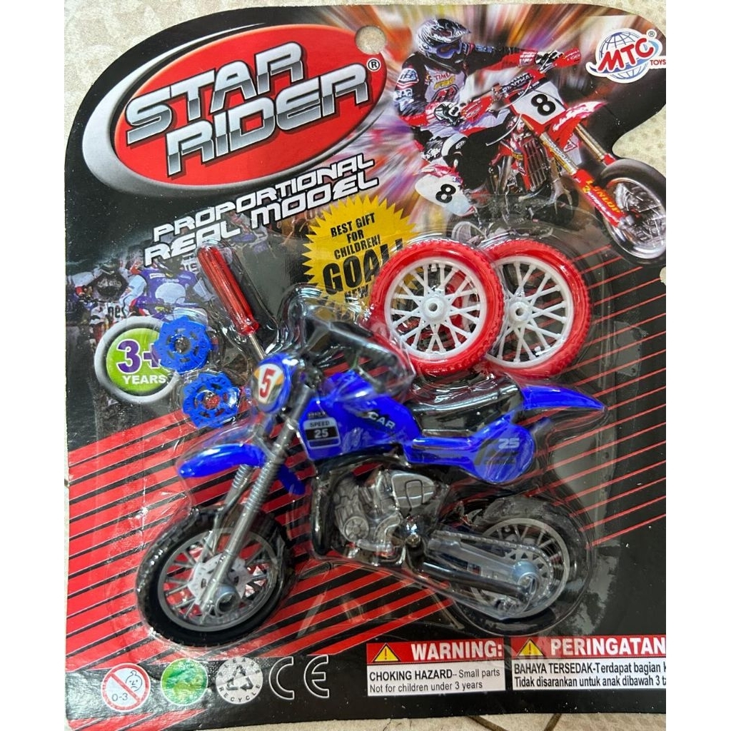 Mainan motor Cross motor cross trail