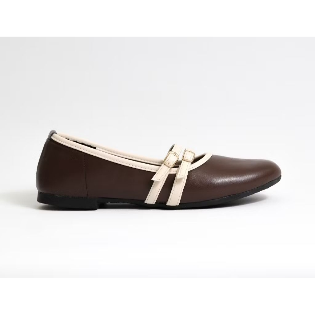 sepatu flat wanita ukuran jumbo 37-45 Bigsize jumbo flatshoes cewek Elegan