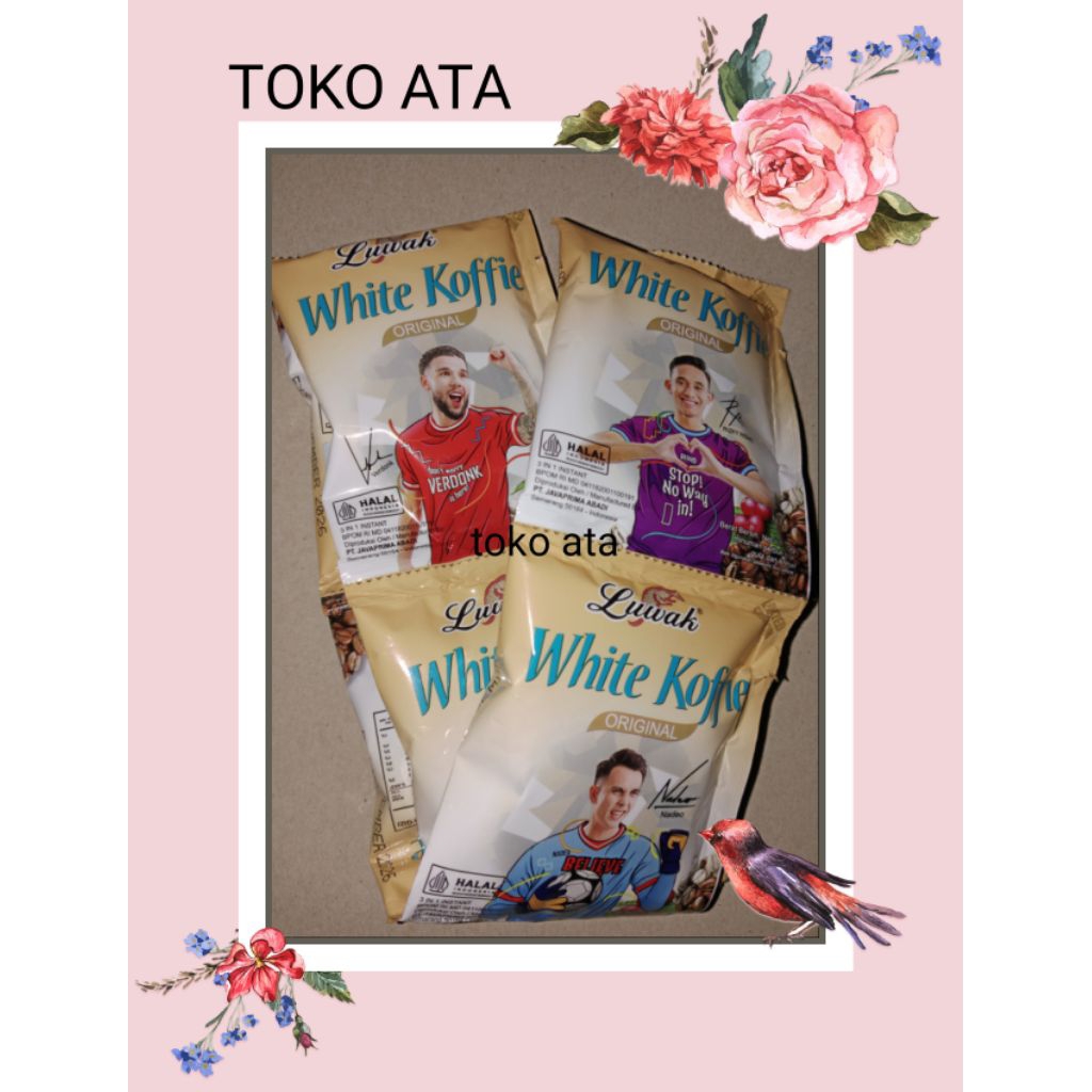 

ATA - KOPI WHITE KOPI KOPI LUWAK WHITE KOPI - PAKET 5PICIS