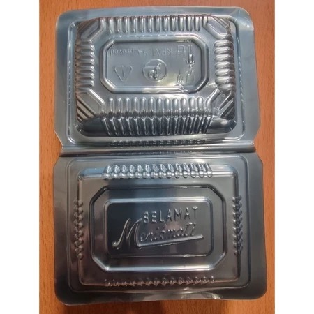 Mika Plastik kue  4X /5X mika kue Plastik Mika Kue Ukuran 5X Isi 100 Pcs / Mika Kotak Makan / Box Mi