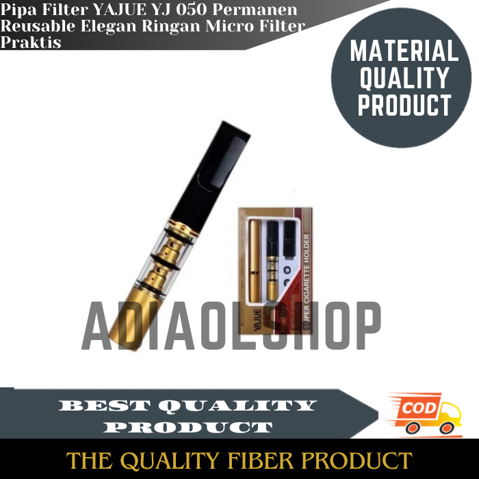 Pipa Filter YAJUE YJ 050 Permanen Reusable Elegan Ringan Micro