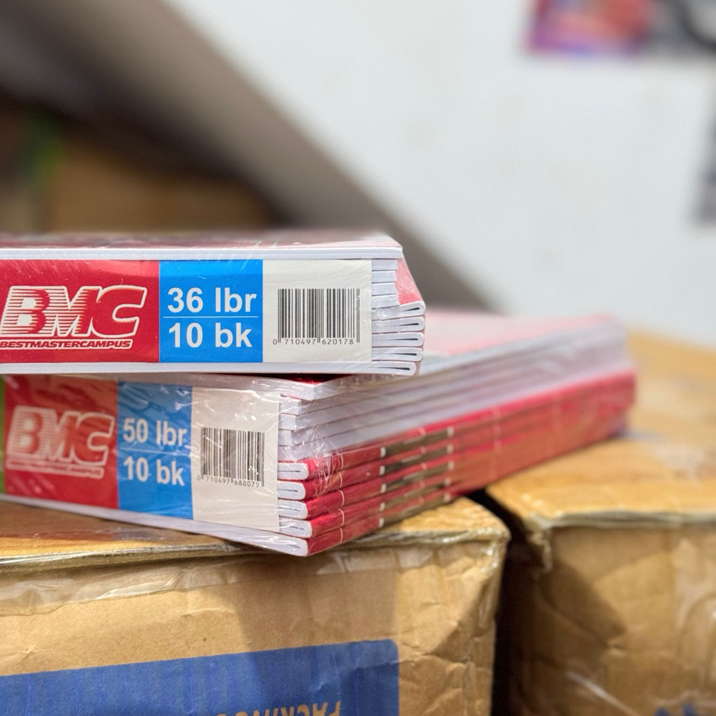 

Ay00! 10 Pcs) Buku Tulis BMC Kampus 36 Lembar / Buku Tulis Murah (READY COD!!!)