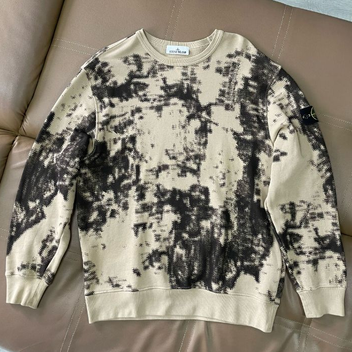 STONE ISLAND CREWNECK CAMO