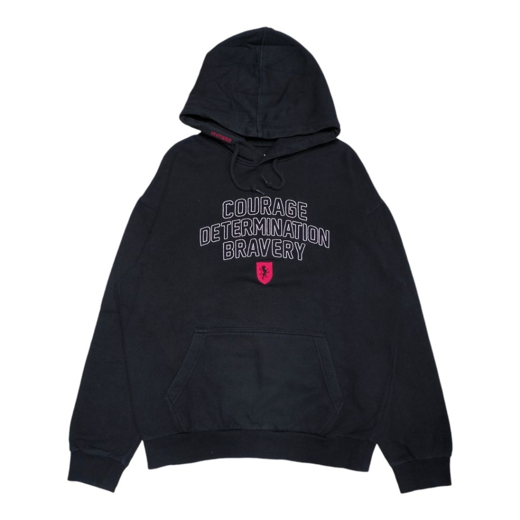 Hoodie Harry Potter Gryffindor x Spao Hitam Second Original