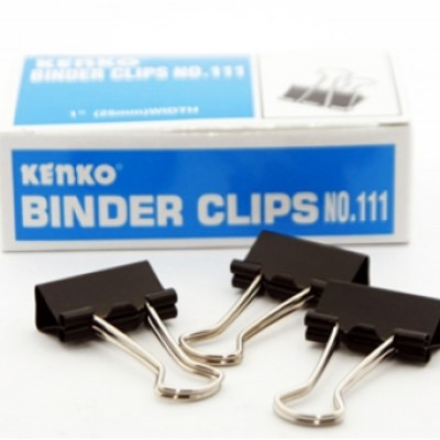 

Kenko Penjepit Kertas Binder Clip No.111 -Lusin