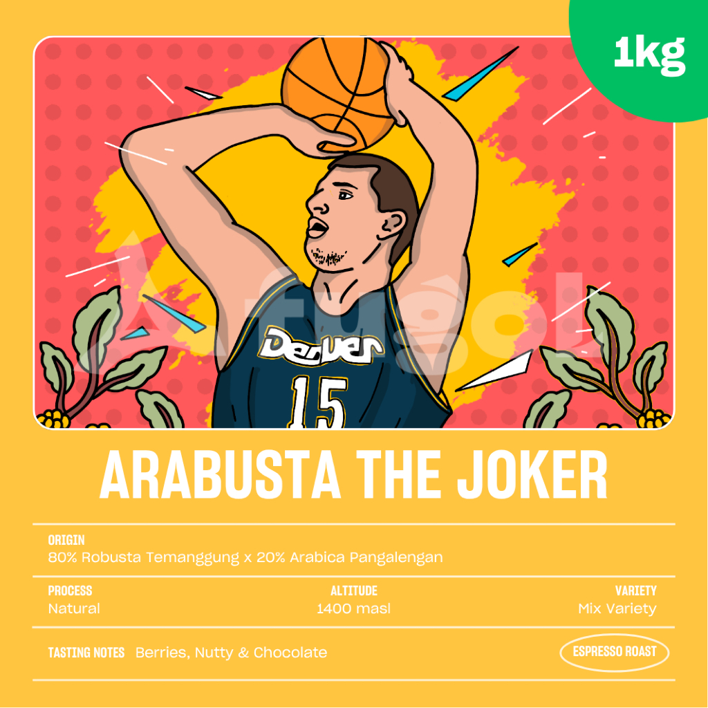 

ESPRESSO ARABUSTA FRUITY BLEND Kopi Susu Special 1 KG