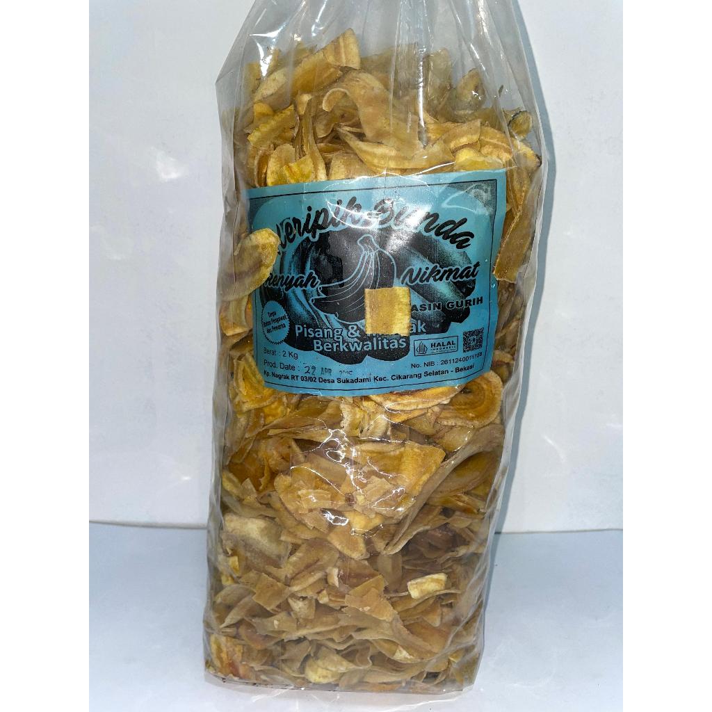 

KRIPIK PISANG ASIN 1KG / 500GR / KRIPIK PISANG ASIN