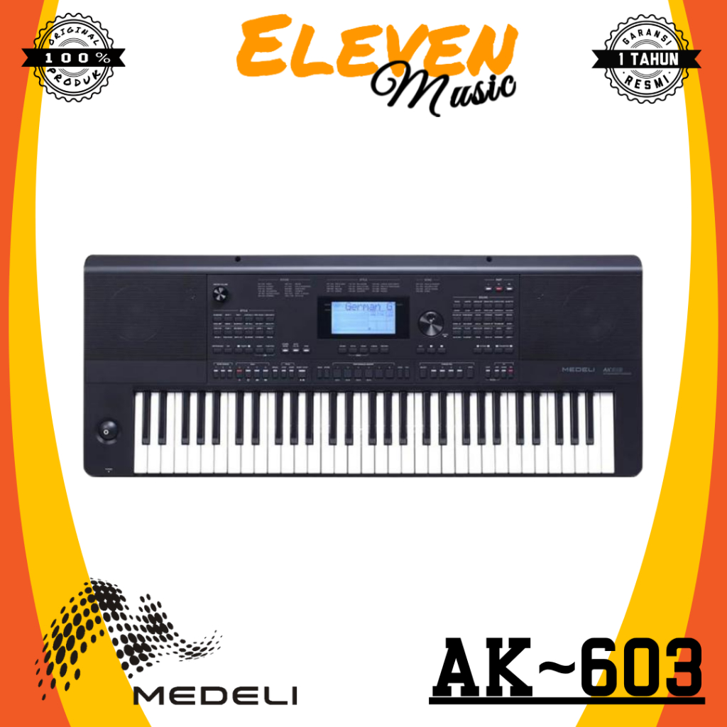 Medeli AK603 Keyboard Medeli AK-603 Keyboard Medeli AK-603 Professional Touch Sensitive Keys