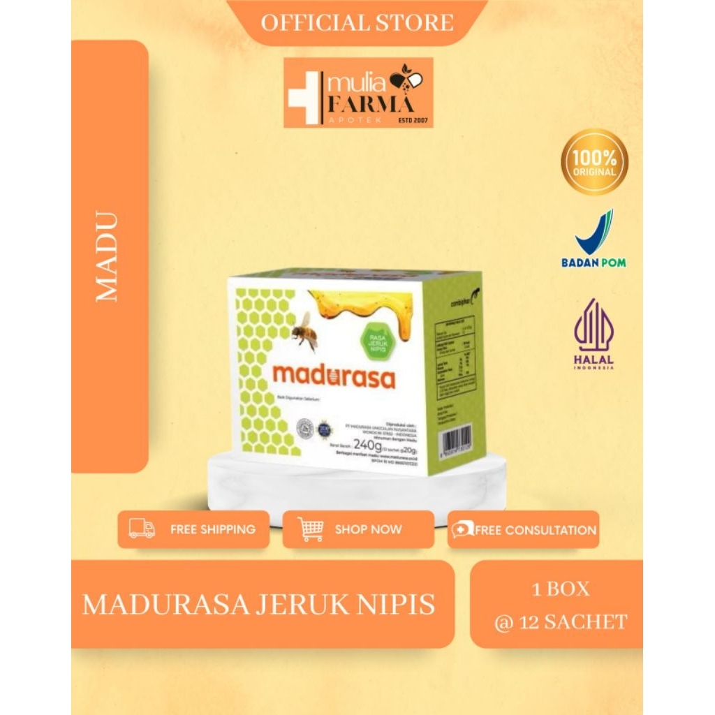 

MADURASA JERUK NIPIS 1 BOX @12 SACHET