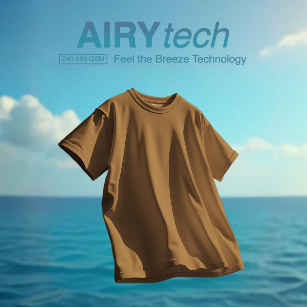Commongoods Kaos Oversize AIRYtech - Almond Brown