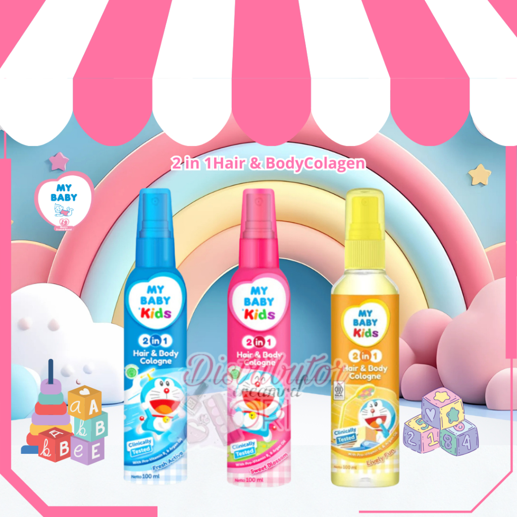 MY BABY KIDS HAIR AND BODY COLOGNE 100ML | HAIR & BODY COLOGNE