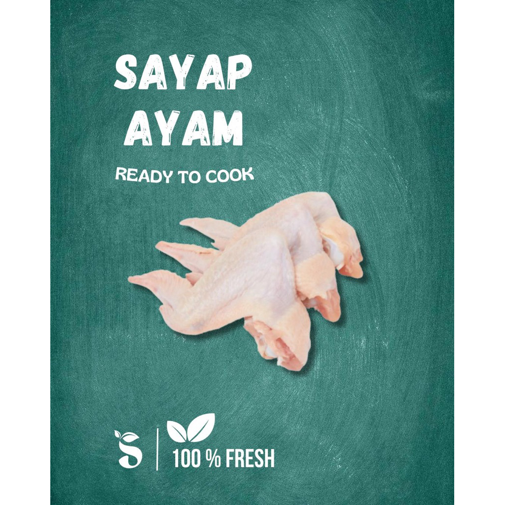 

Sayap Ayam Segar 500gram Sayap Ayam Fresh Chicken Wings
