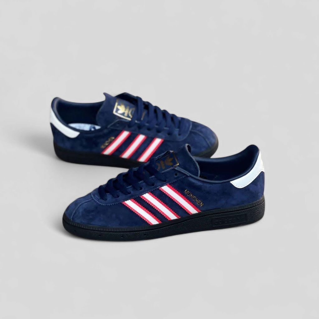 Sepatu pria munchen navy edge terbaru