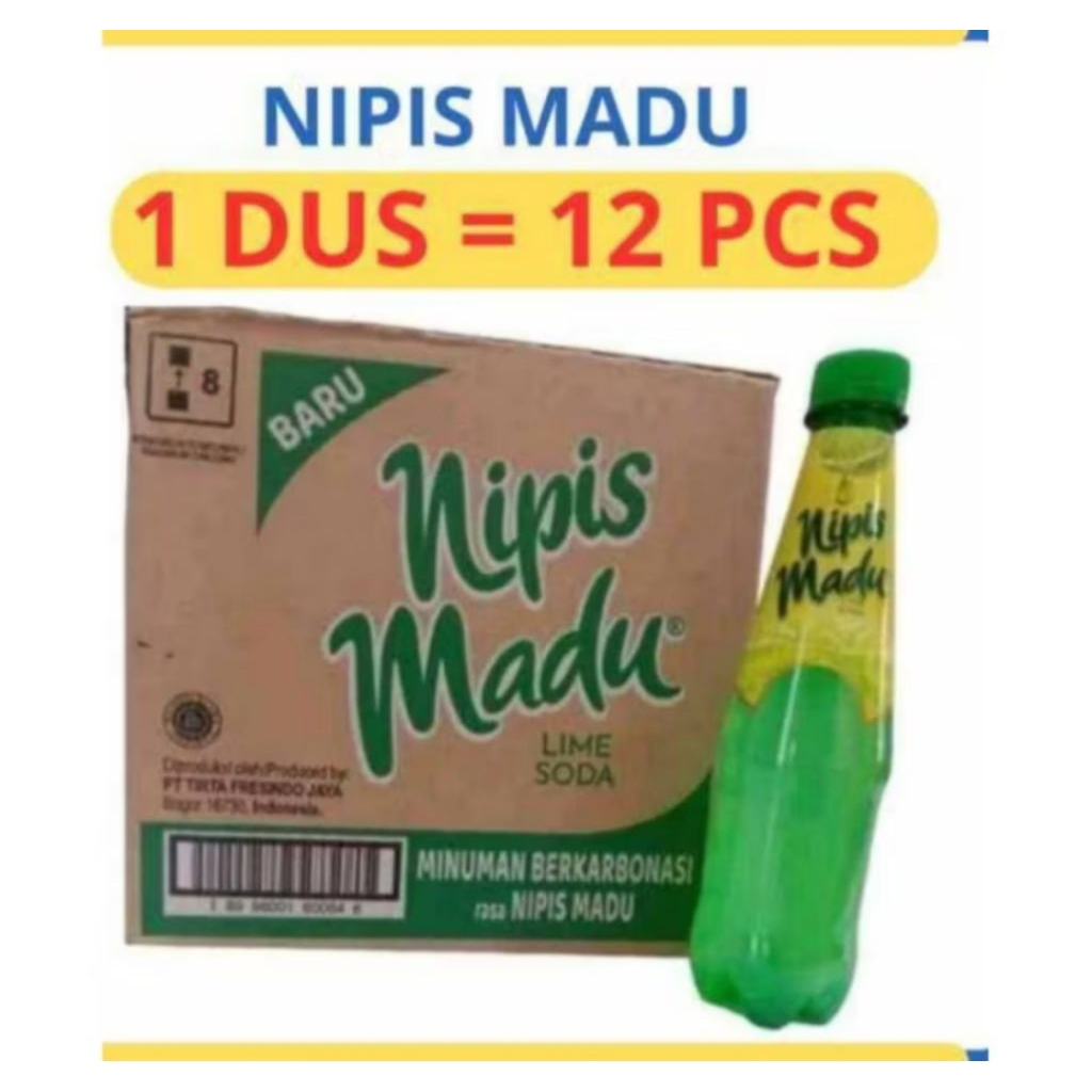 

minuman nipis madu lime soda 330ml (12 pcs)