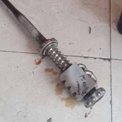worm steering stir gigi nanas  ps100 ps120 umplung