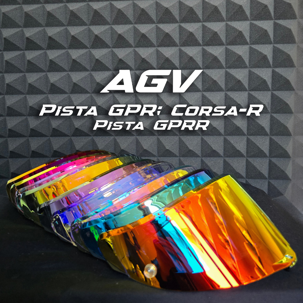 Kaca Visor Aftermarket AGV Pista GPR GPRR CorsaR Corsa R Iridium Revo PNP