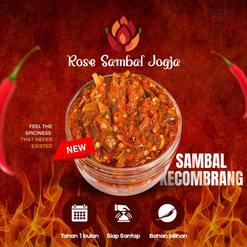 

Sambal Kecombrang Spesial Enak Murah 150g - Rose Sambal Jogja