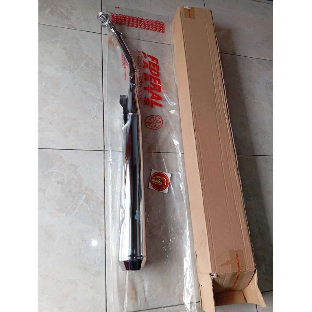 Knalpot Grand  Merk federal part Baru