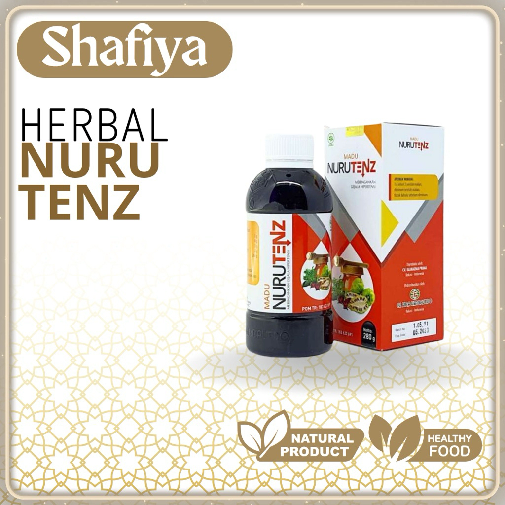 

Madu Nurutenz - Obat Herbal Penurun Tekanan Darah Tinggi Hipertensi & Jantung