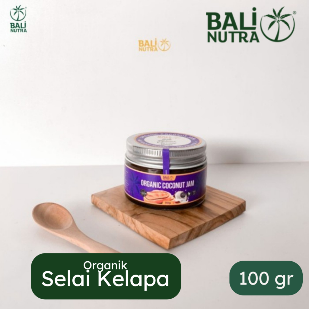 

BALI NUTRA Coconut Jam 110gr - Selai Kelapa Organik