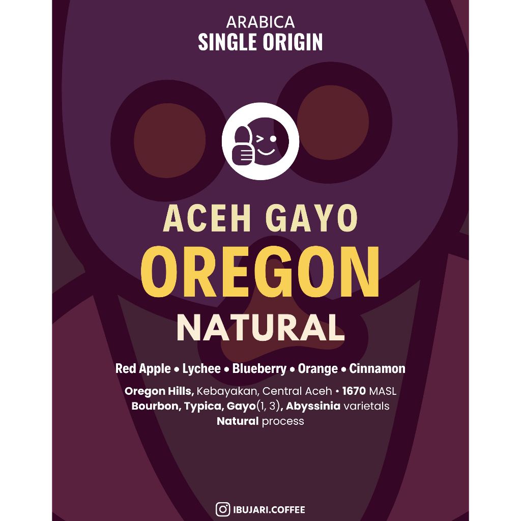 

Aceh Gayo Natural • Biji Kopi Arabika Single Origin Arabica Beans Filter Ibujari Coffee Roastery
