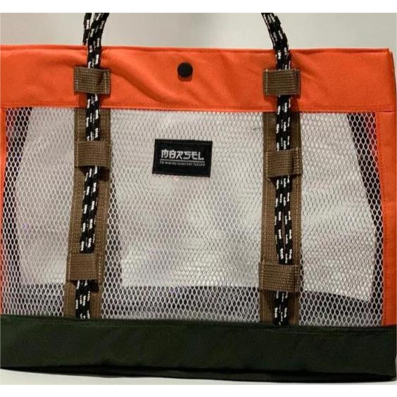 Tote bag mika transparan tote bag mika pvc tote bag jaring tote bag rainbow wanita