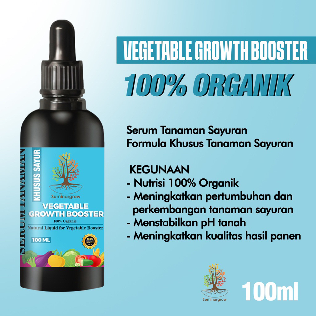 Serum Tanaman Khusus Sayur / Vegetable Growth Booster 100ml