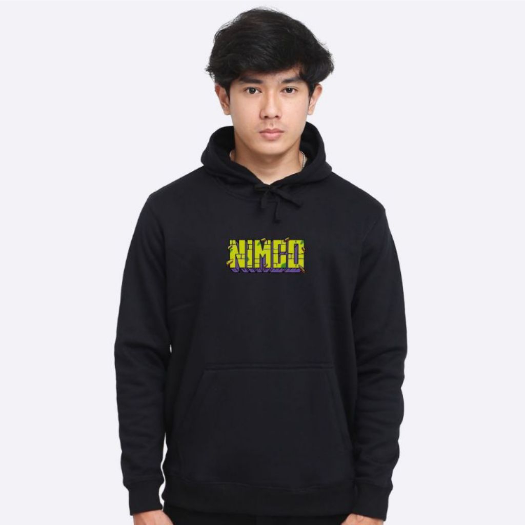 Nimco Hoodie Sweater Black Unisex _ Jaket Distro