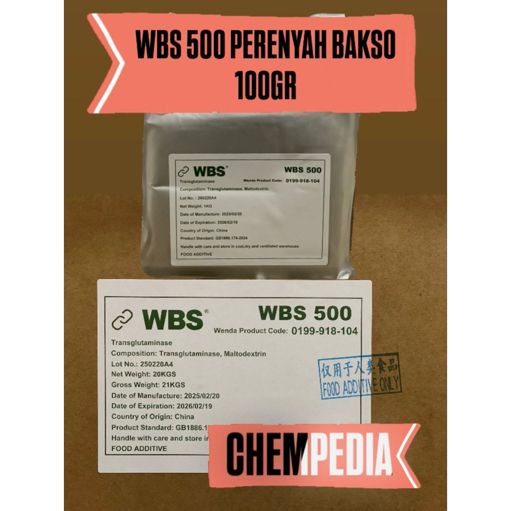 

WBS 500 - 100gr Perenyah / Kress bakso, pentol, dimsum, dll