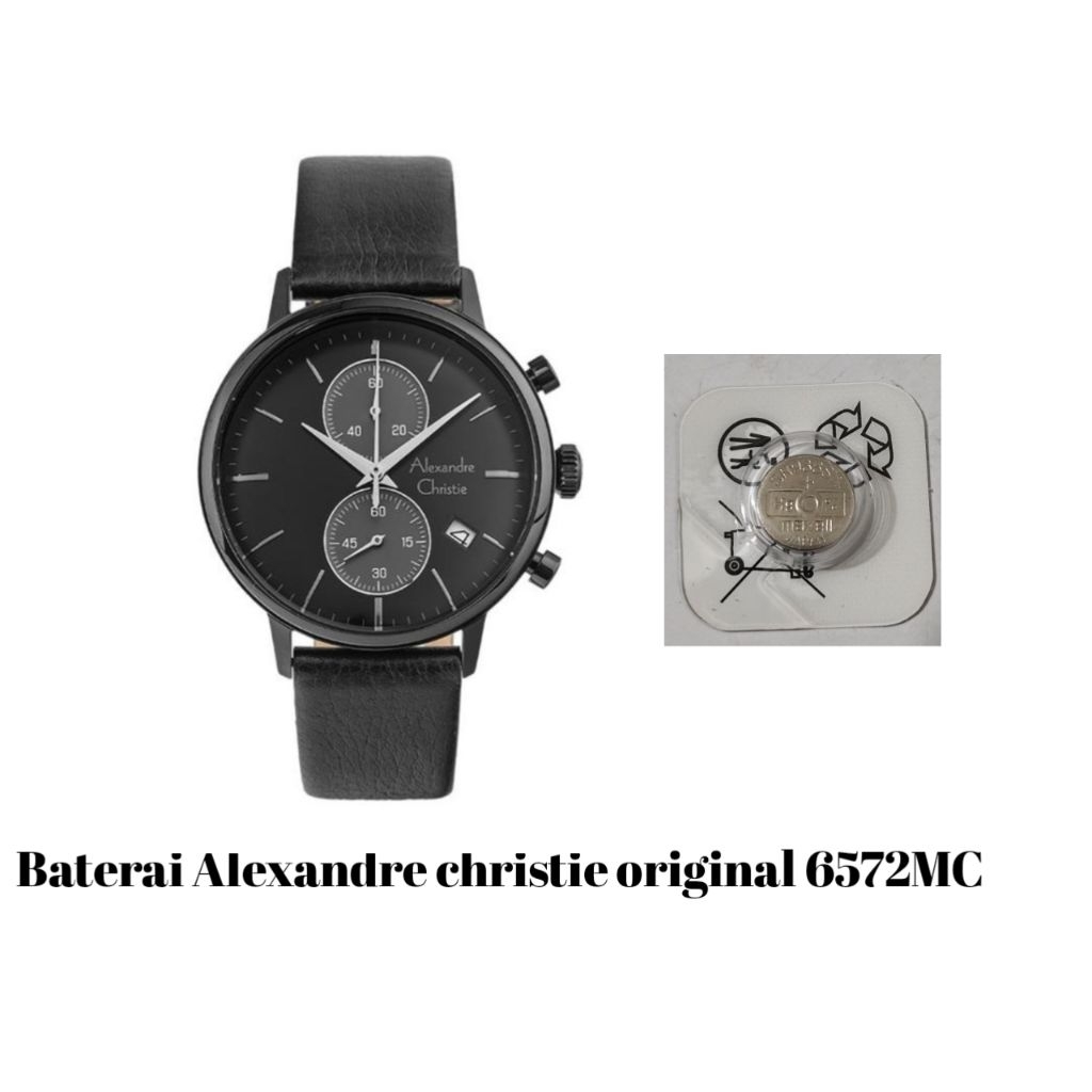 Baterai Alexandre christie original 6572MC