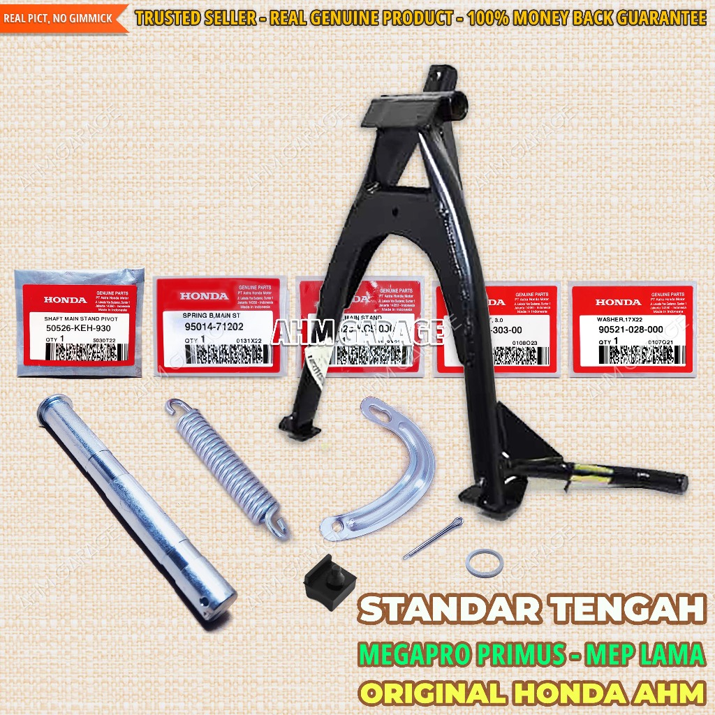 As Standar Tengah Megapro Primus Tapal Kuda Jagang Tengah Megapro Lama Per Standar Dua MP Primus Rub