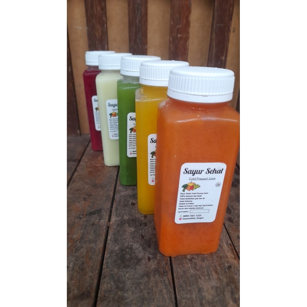 

Cold Pressed Juice Paket Sehat Pencernaan 10 Botol x 200 ml