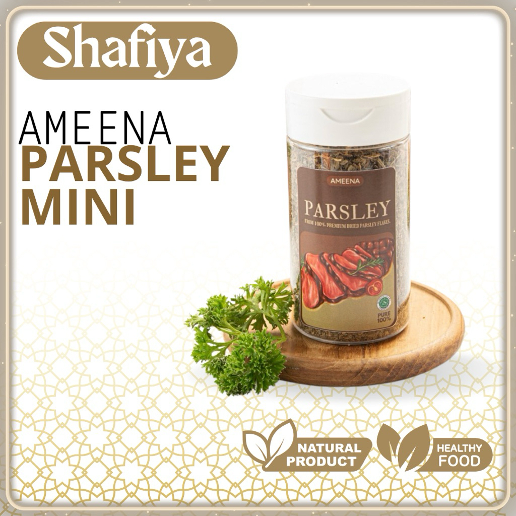 

[ MINI ] Dried Parsley Leaves Premium 35GR | Ameena Premium Quality