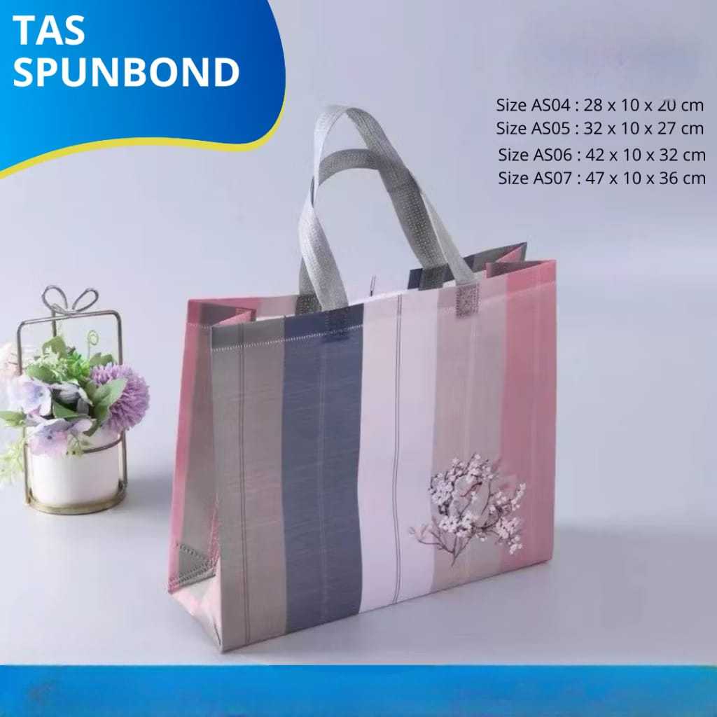 Tas Jinjing Wanita / Tas Belanja / Tas Spunbond / Tas Souvenir / Tas Kado - Kota Manado