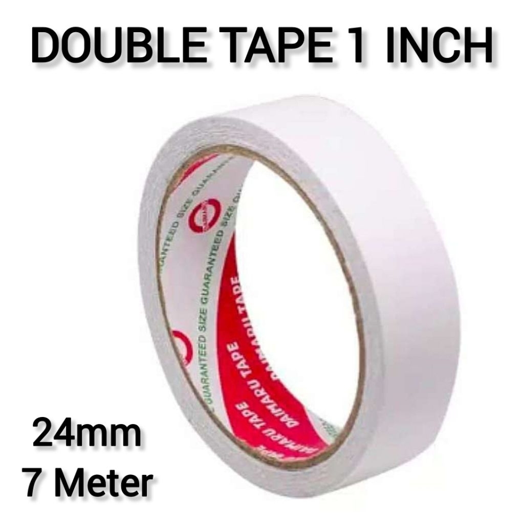 

Double Tape Kertas 24mm x 7M Double Tape 1 Inch GOLDIE