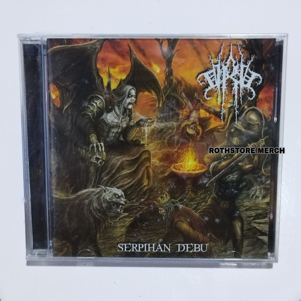 cd dry - serpihan debu