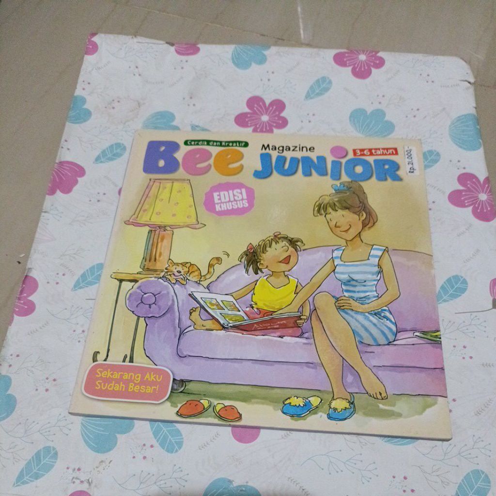 Majalah Bee magazine Junior - Sekarang aku sudah besar