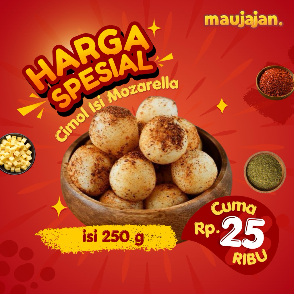 

Cimol Isi Mozarella maujajan.